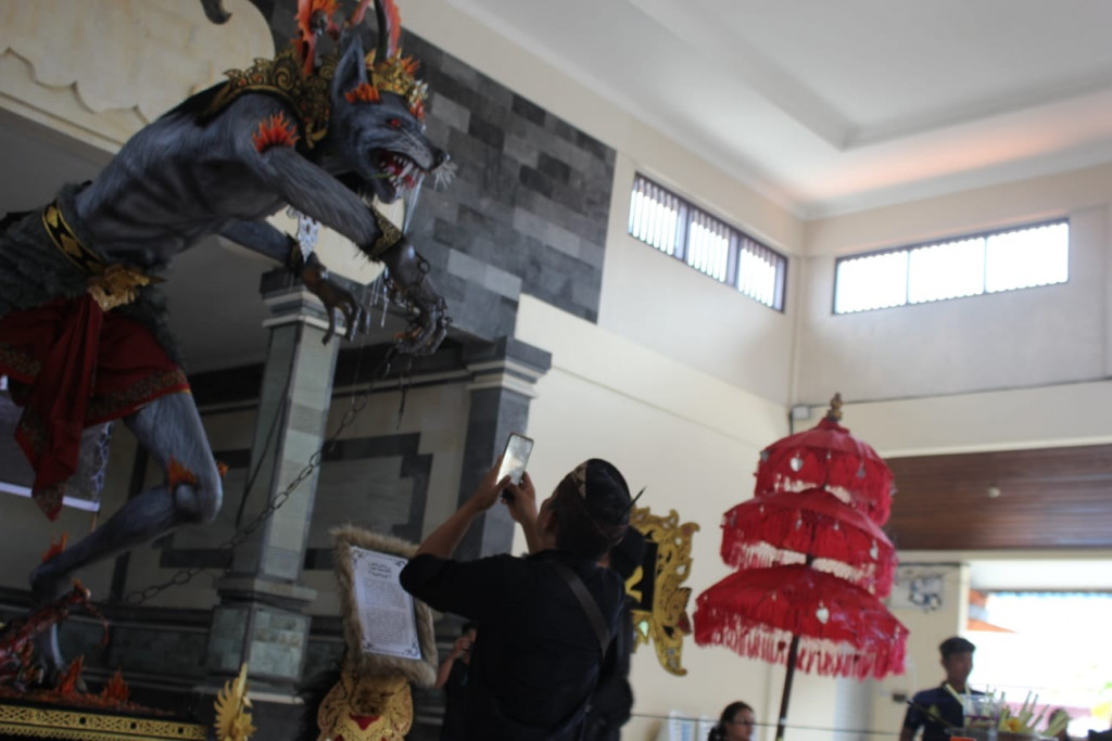 Penilaian Lomba Ogoh – Ogoh Serangkaian HUT Paiketan Dalung Permai yang ke – 7 di Banjar Lingga Bumi